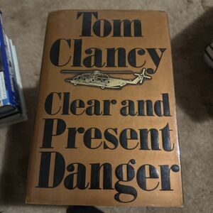 Clear And Present Danger By Tom Clancy (1989, Hardcover)